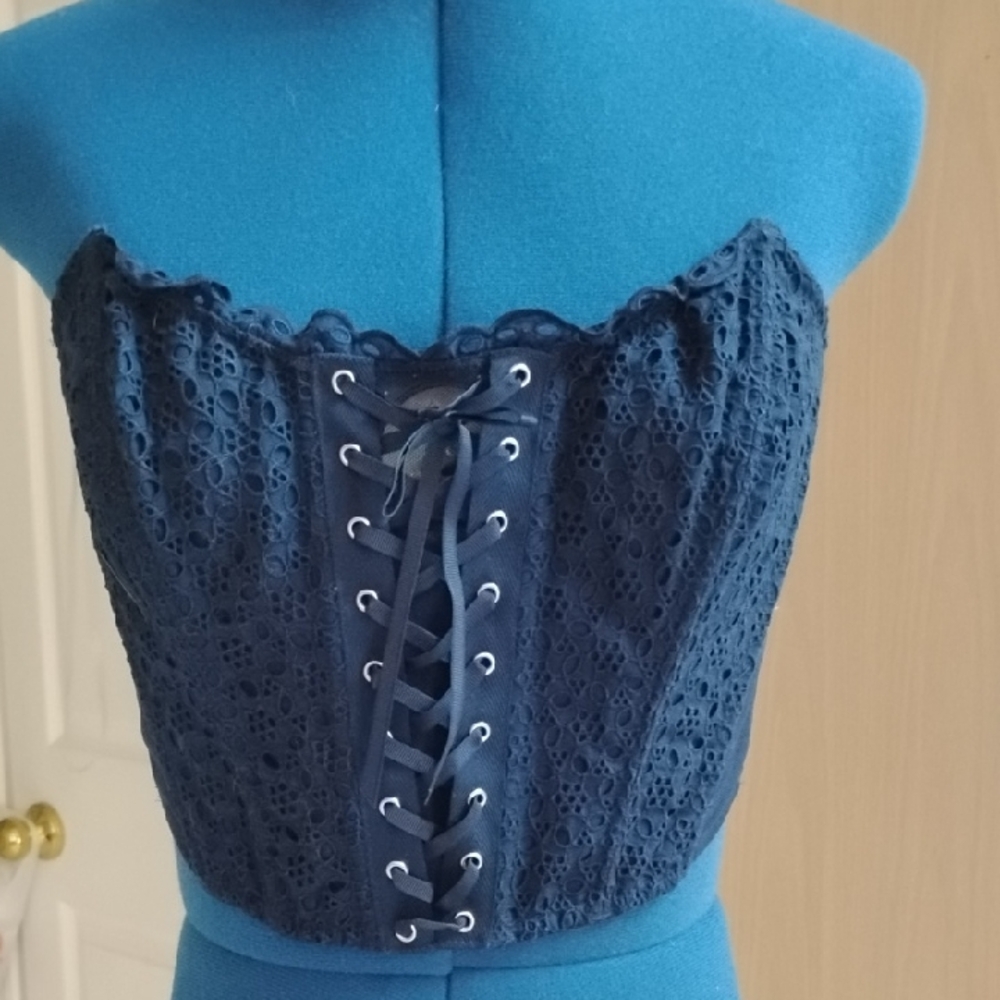 Victoria's Secret Midnight Blue Bustier